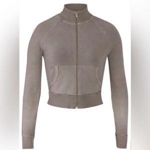 SKIMS Outdoor Zip Up Amethyst Jacket in S NWT Fitness sports workout comfortable